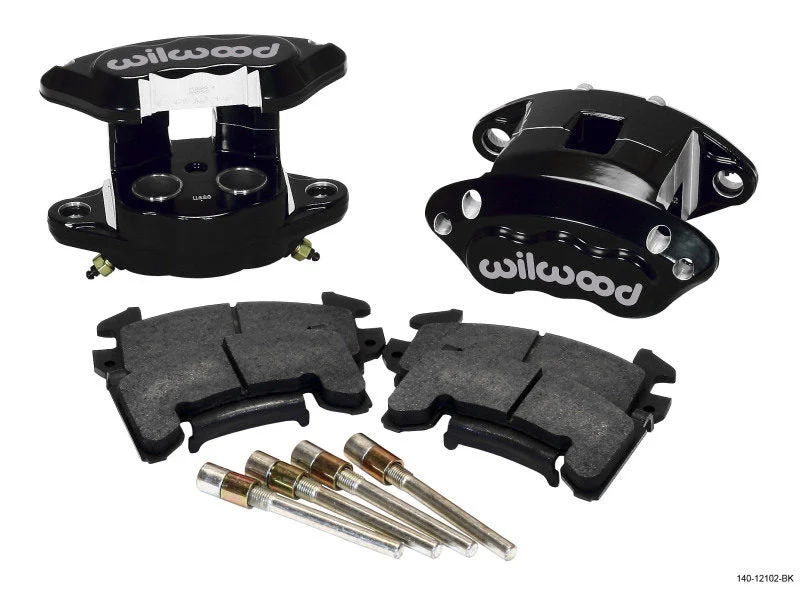Wilwood 140-12102-BK - D154 Rear Caliper Kit - Black 1.12 / 1.12in Piston 0.81in Rotor