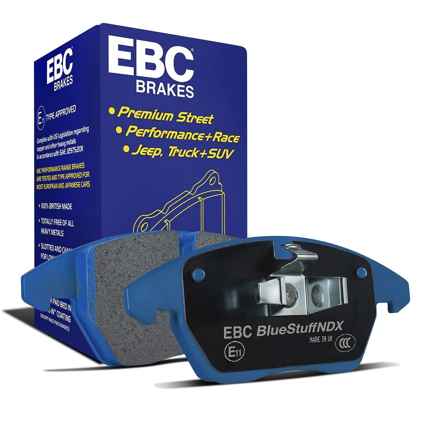 EBC DP5074NDX - AP Racing CP7555 Caliper Bluestuff Brake Pads