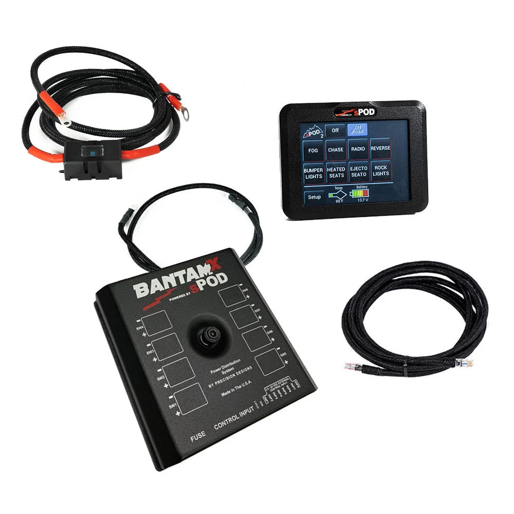 sPOD BXTSBUNI84 - BantamX Touchscreen for Uni with 84 Inch battery cables