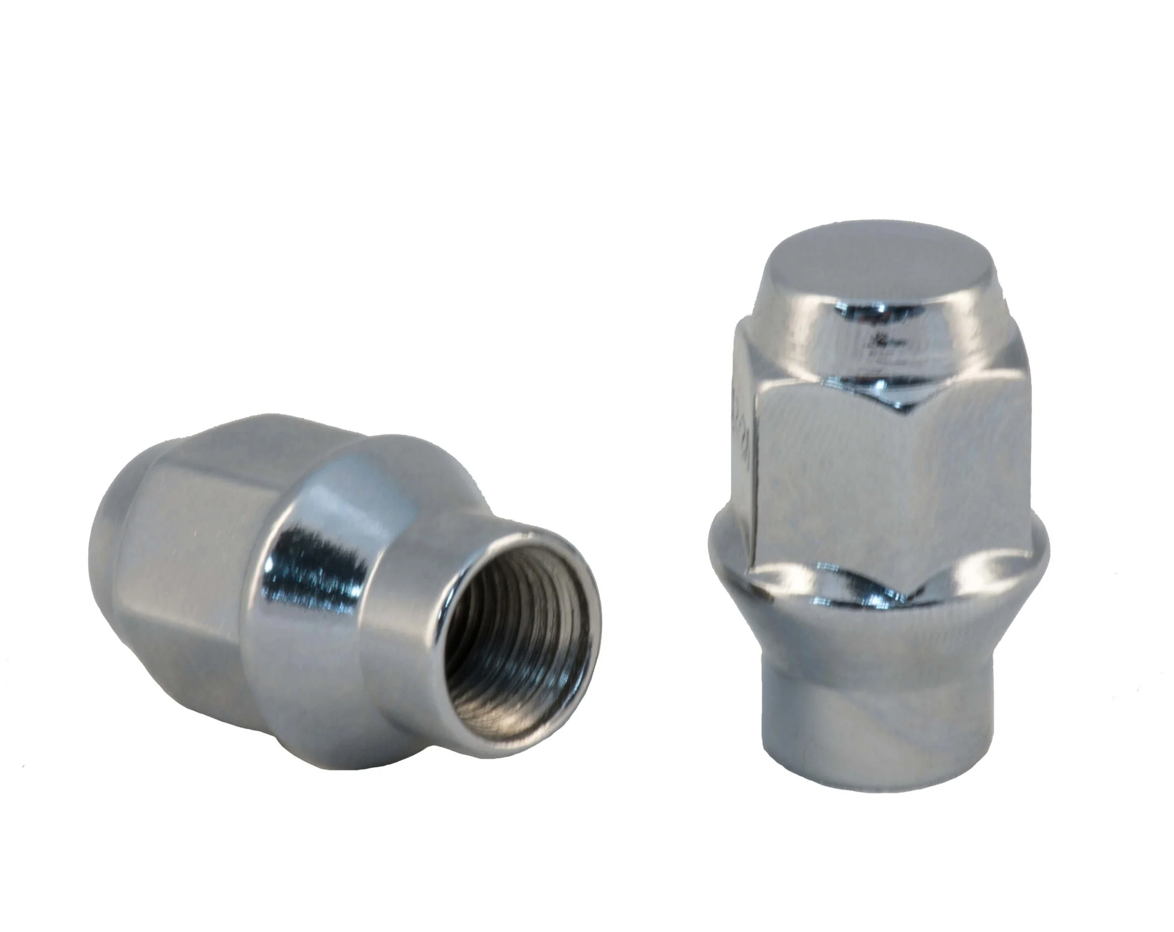 Rocket Racing Wheels C7804 - -0 1/2 Chrome ET Style Open End Bulge Acorn Lug Nut, 3/4 Hex, Single Piece