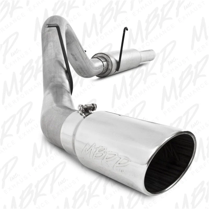 MBRP S6108AL - 4 Inch Cat Back Exhaust System Single Side Exit Aluminized Steel For 04-07 Dodge Ram 2500/3500 Cummins