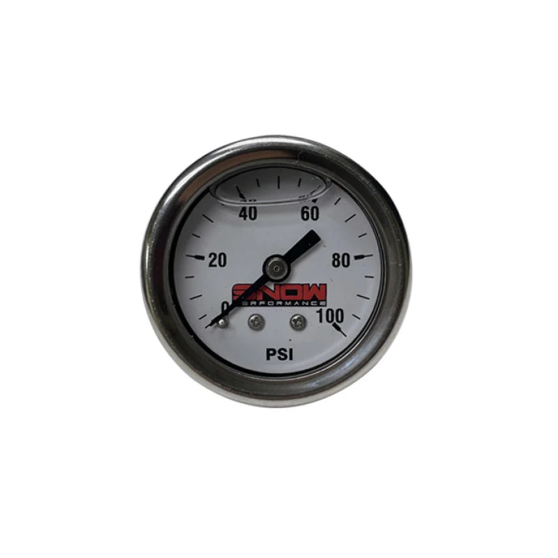 Snow Performance SNF-20010 - Snow 0-100PSI Fuel Pressure Gauge (1/8in NPT)