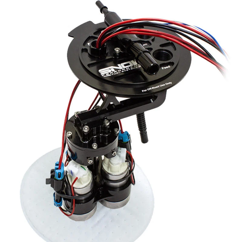 Snow Performance SNF-52800R - Snow 15-21 Ford F-150 Fuel Hat - Triple Pump - Race