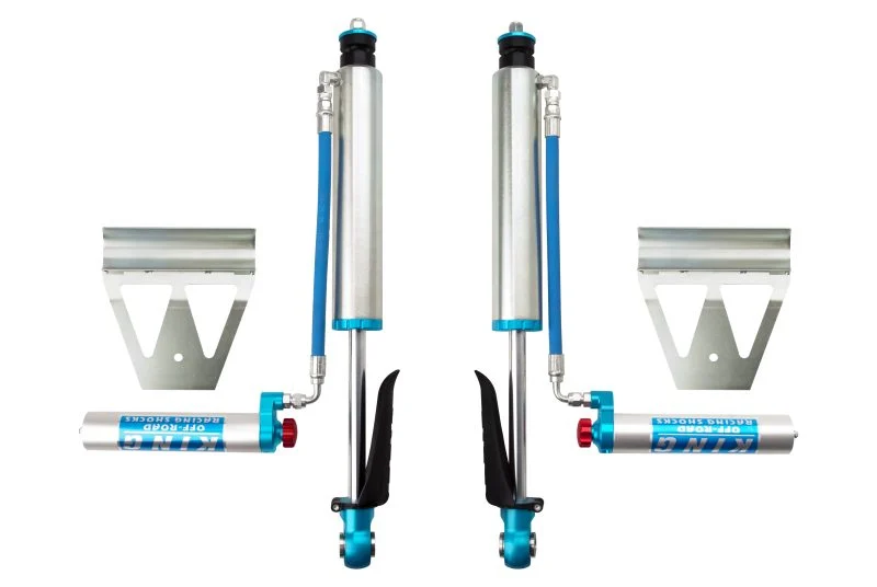 King Shocks 25001-267A - 2008+ Toyota Land Cruiser 200 Rear 2.5 Dia Remote Res Shock w/Adjuster (Pair)
