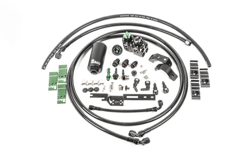 Radium Engineering 20-1085-03 - 17-21 Honda Civic Type-R Fuel Hanger Plumbing Kit - Stainless Filter