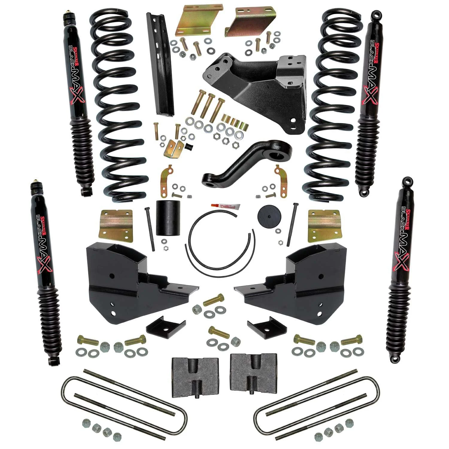 Skyjacker F23601K-B - 6In KIT 23 F250 4WD GAS W/BLK