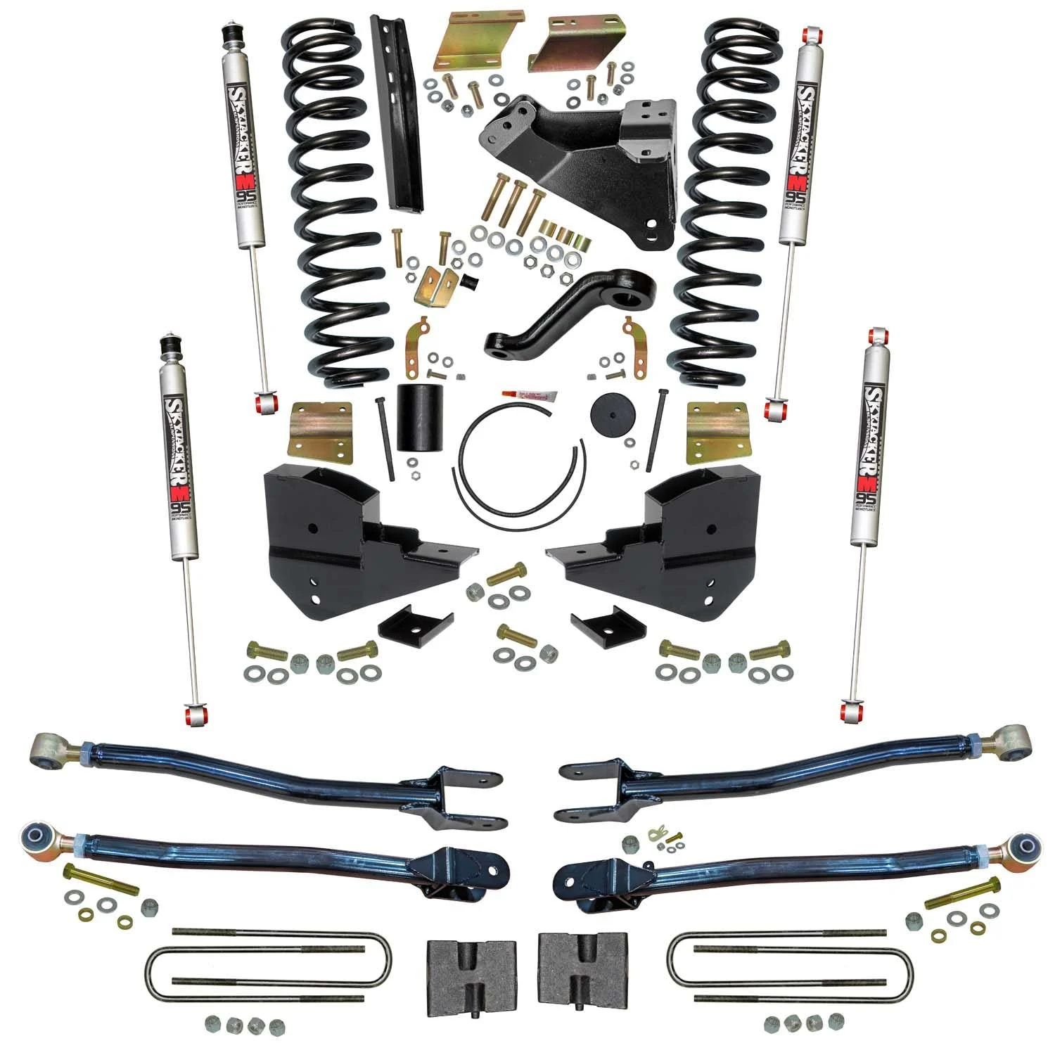 Skyjacker F236024K-M - 6In KIT 23 F250 4WD GAS W/LKS