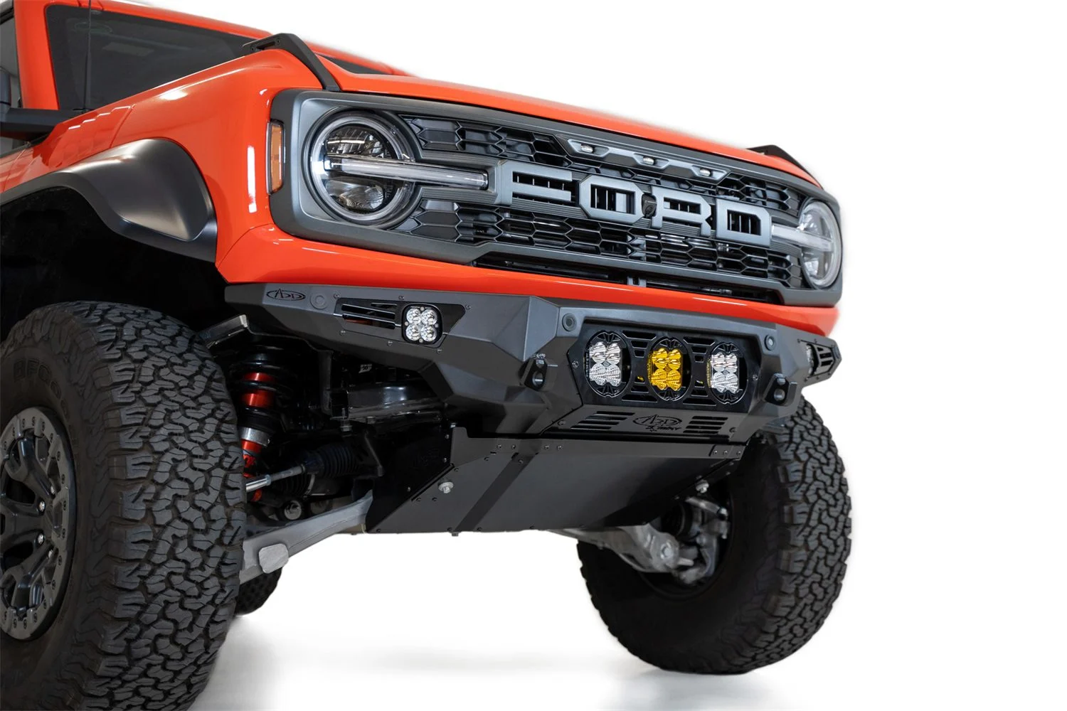 Addictive Desert Designs F260014120103 - 22-23 Ford Bronco Raptor Bomber Front Bumper