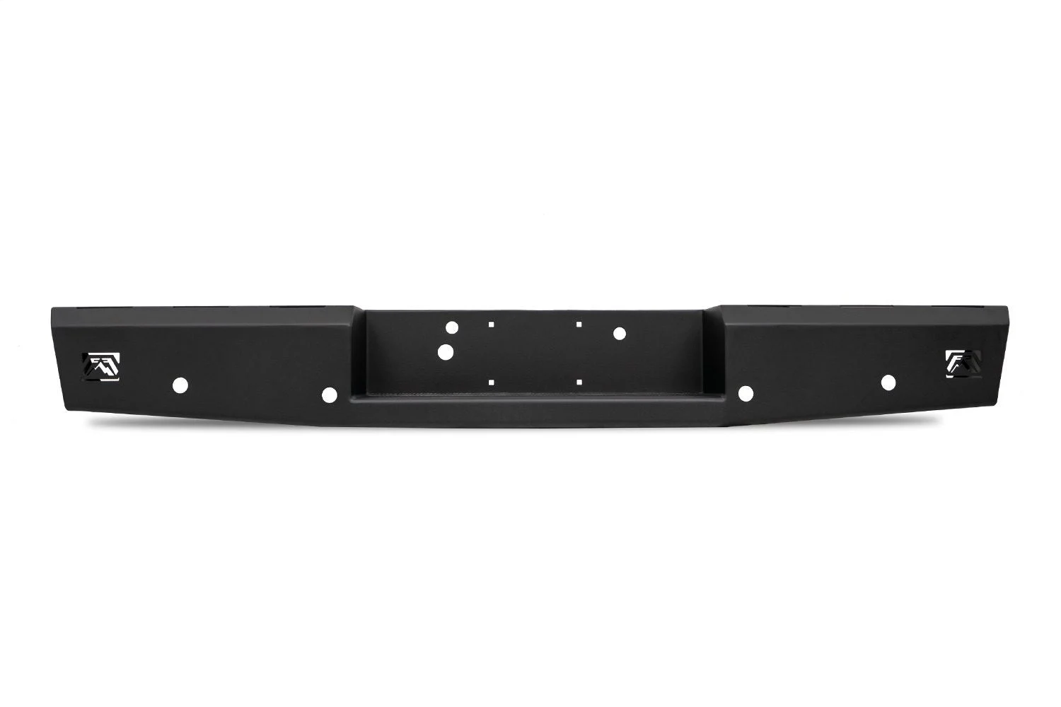 Fab Fours FS99-RT1350-1 - Red Steel Rear Bumper