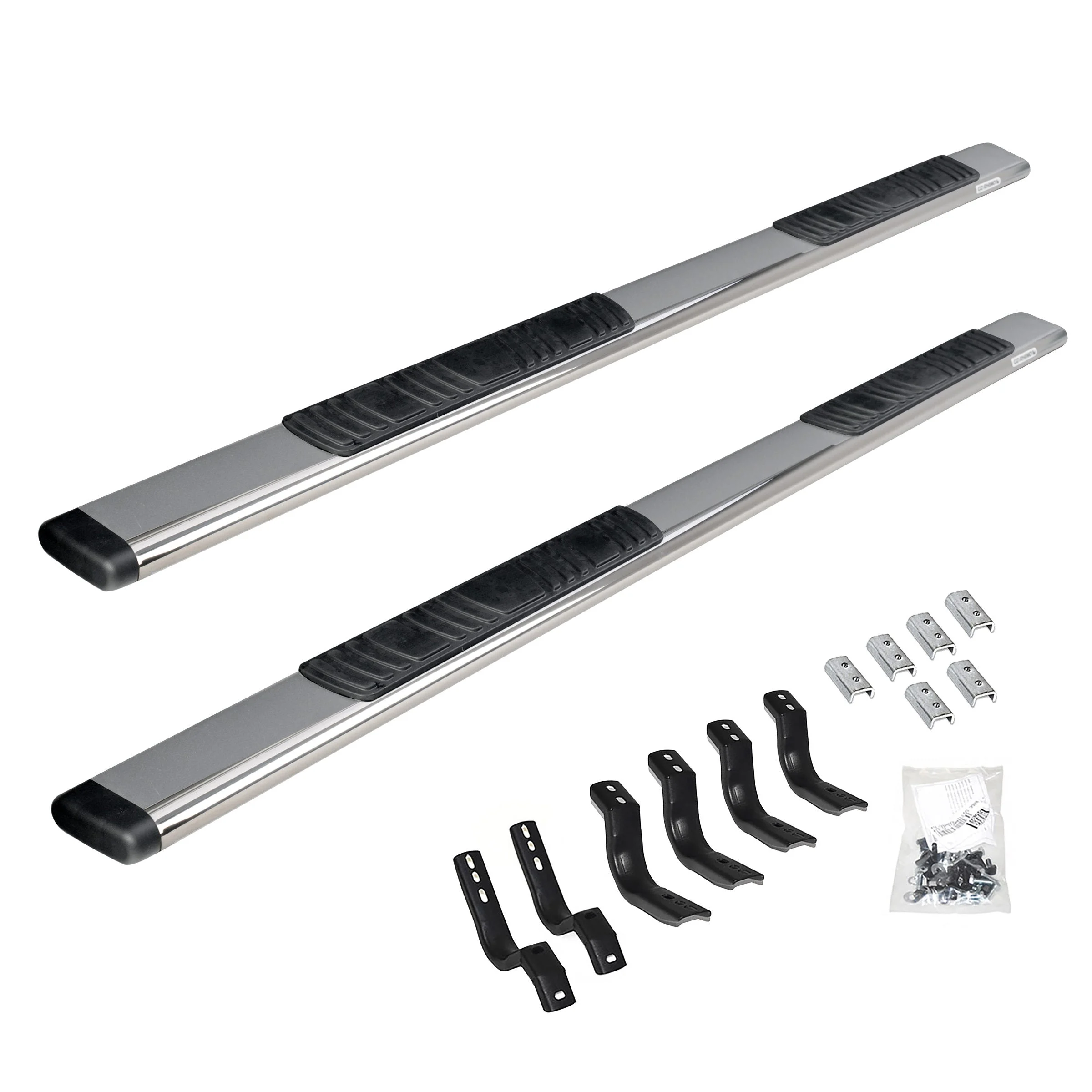 Go Rhino 685442987PS - 05-20 Toyota Tacoma 5in OE Xtreme Low Profile Complete Kit w/Sidesteps + Brkts