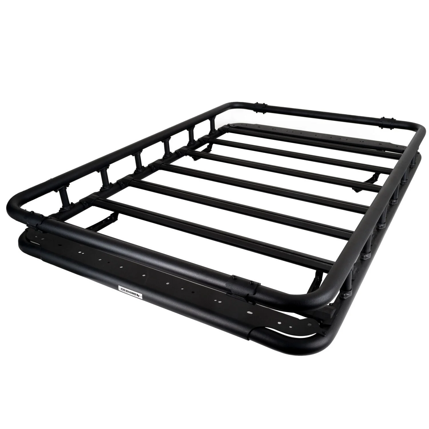Go Rhino 5935473T - - SRM500 - 75" Flat Platform Roof Rack With Full Rail Kit - Textured Black