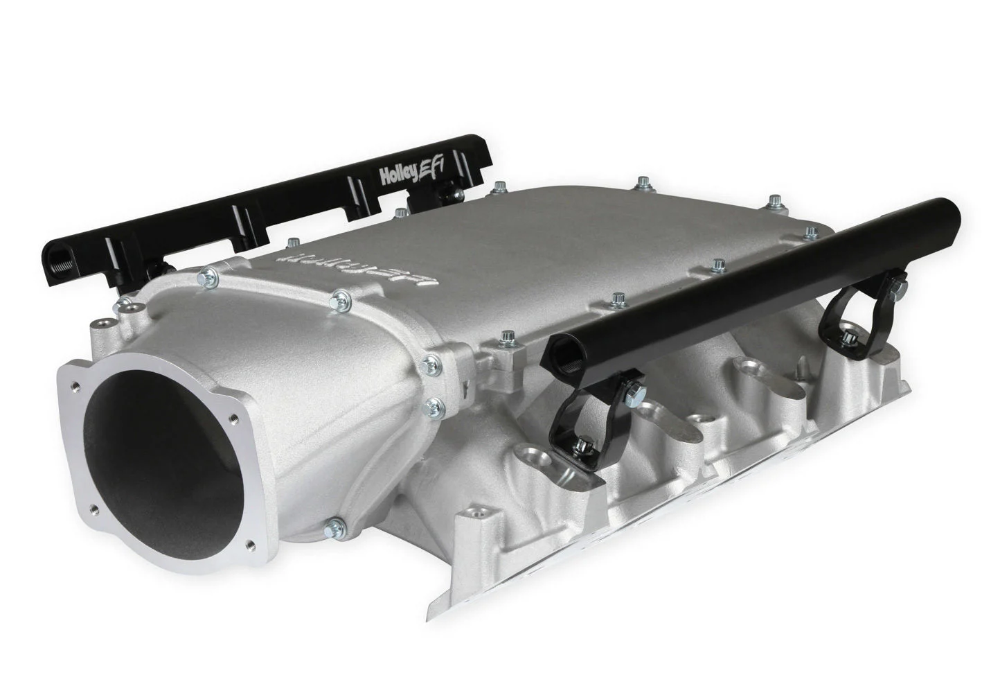 Holley 300-680 - LS3 Low Ram Intake Kit Single Injector Frt Feed