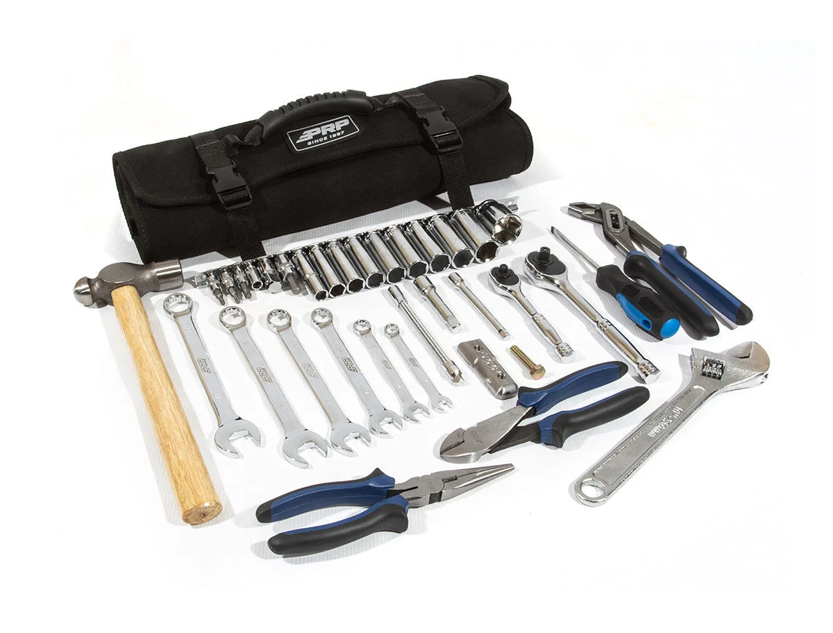 PRP Seats E98 - RZR Roll Up Tool Bag with 39pc Tool Kit