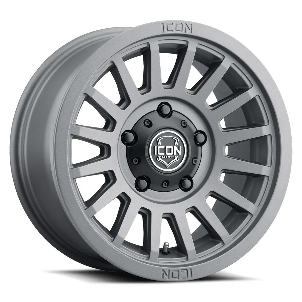 Icon 3617858347CH - Recon SLX 17x8.5 6x5.5 BP 0mm Offset 4.75in BS 106.1mm Bore Charcoal Wheel