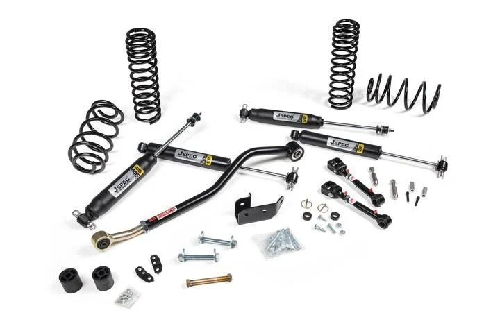 JKS JSPEC110KFA - 97-06 Jeep TJ 2in Suspension System - Fox Adv Shocks