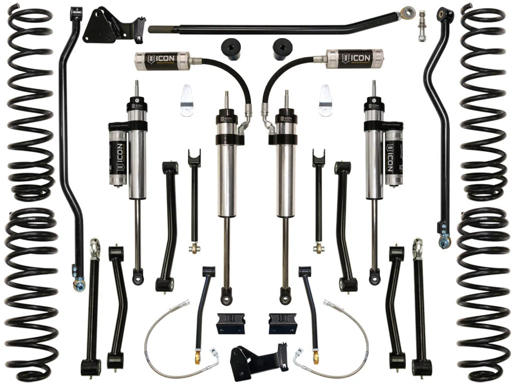 Icon K24003 - 07-18 Jeep Wrangler JK 4.5in Stage 3 Suspension System