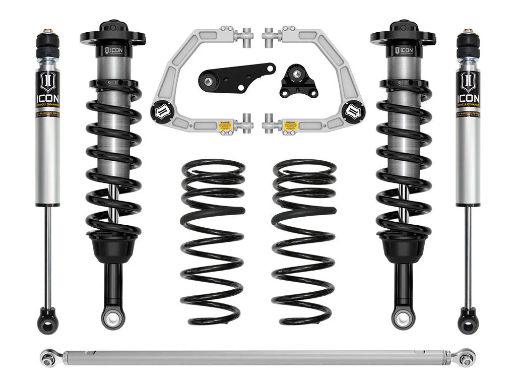 Icon K53363 - 2024-2025 Toyota Land Cruiser 250 Series, 1.25-3" Lift, Stage 3 Suspension System, Billet