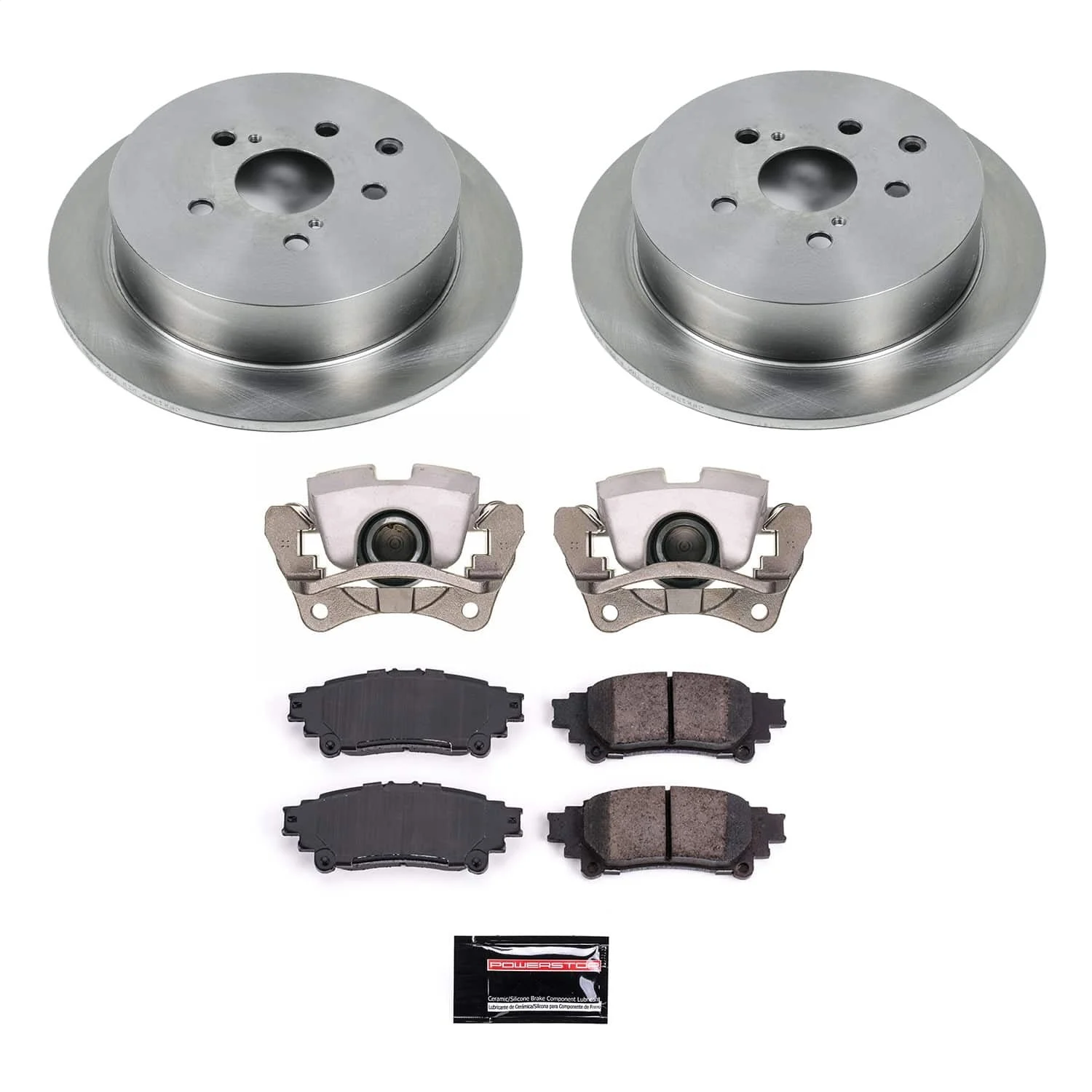 PowerStop KCOE5864 - Power Stop 10-15 Lexus RX350 Rear Autospecialty Kit w/Calipers