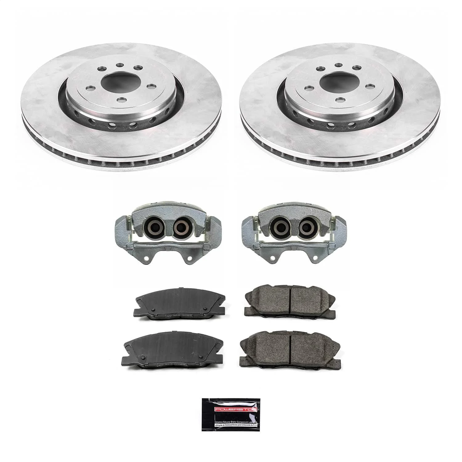 PowerStop KCOE7050 - Power Stop 14-21 Dodge Charger Front Autospecialty Kit w/Calipers