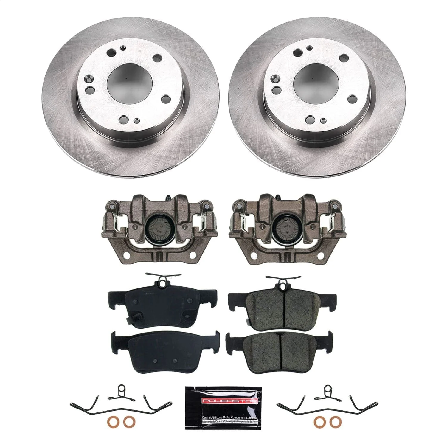 PowerStop KCOE8330 - Power Stop 19-22 Honda Insight Rear Autospecialty Kit w/Calipers