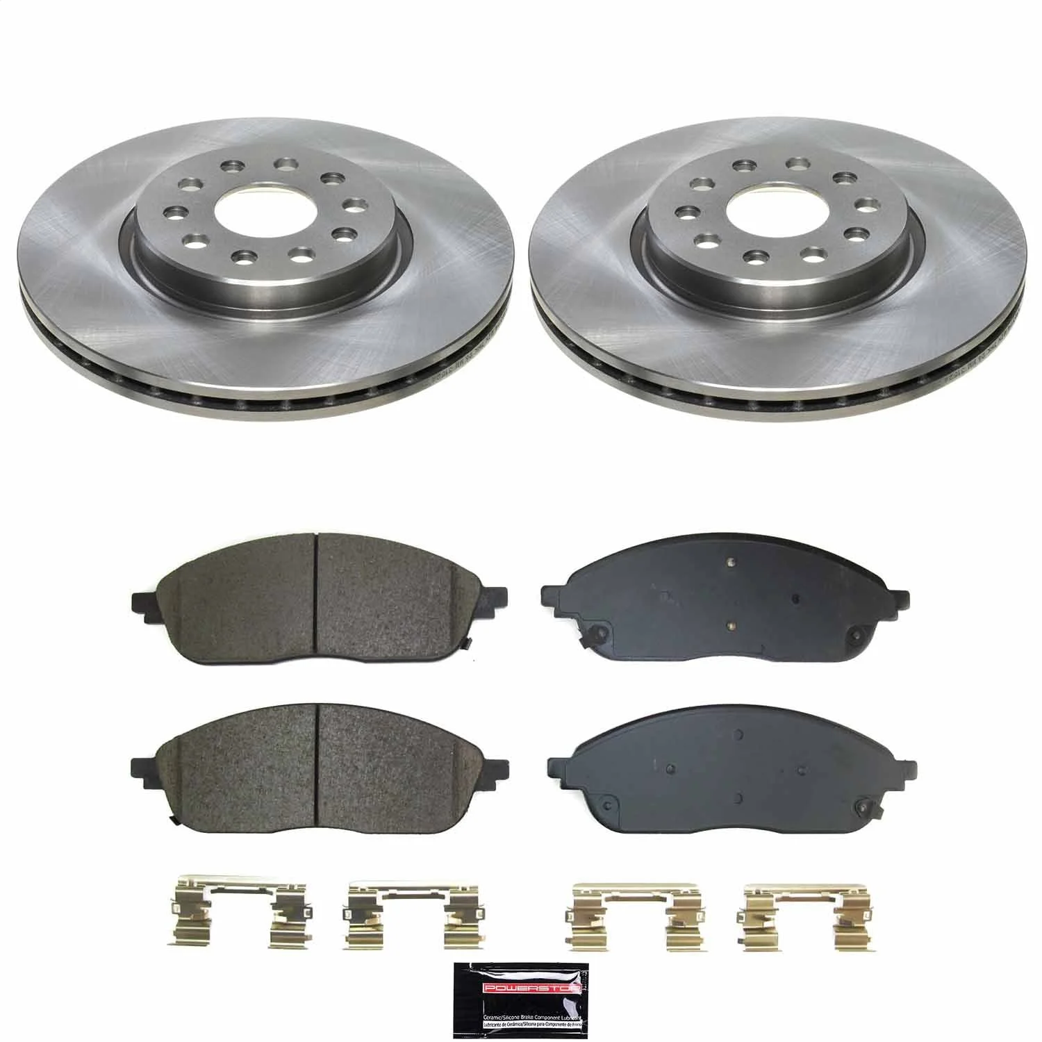 PowerStop KOE9240 - Power Stop 22-24 Jeep Grand Cherokee Front Autospecialty Brake Kit