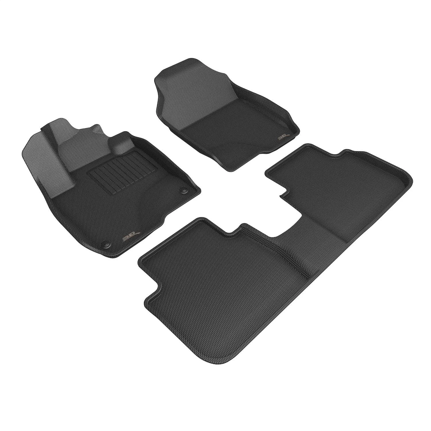 3D MAXpider L1HD13101509 - 2022-2023 Honda HR-V 1st Row Floormat - Black