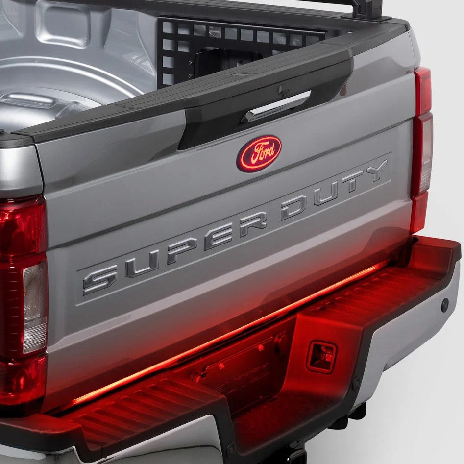 Putco 55552FD - 17-19 Ford SUPERDUTY Letters (Stamped/Stainless Steel) Tailgate/Rear