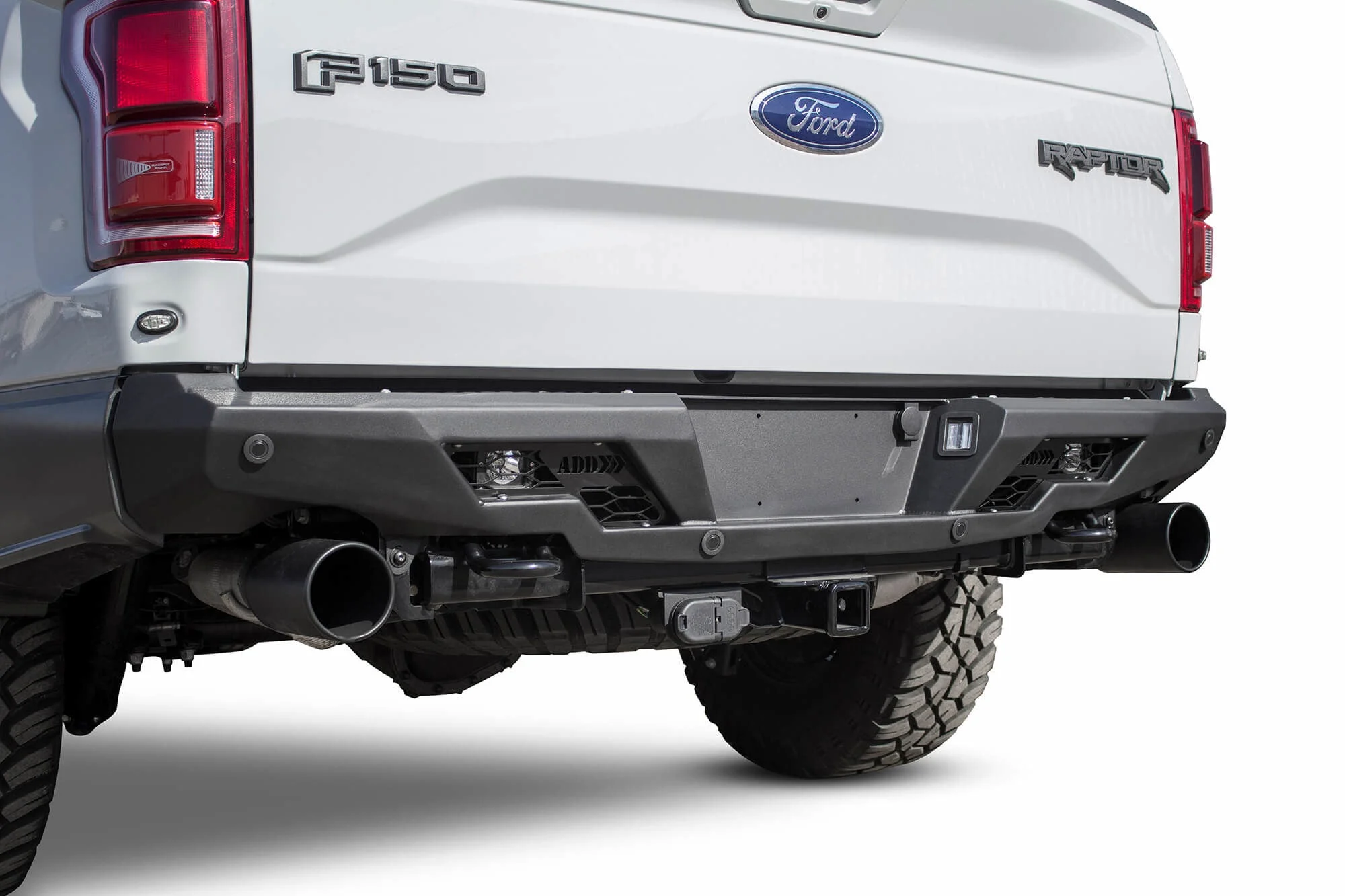Addictive Desert Designs R111231280103 - 17-18 Ford F-150 Raptor Stealth Fighter Rear Bumper