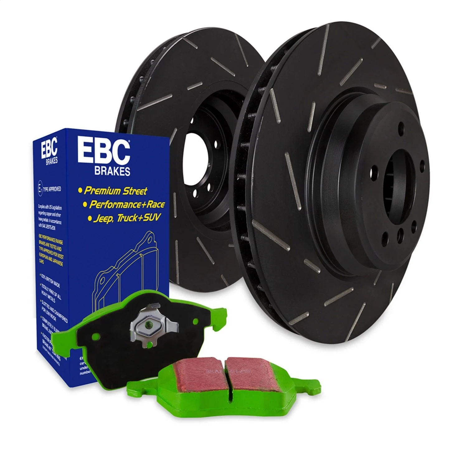 EBC S2KF1612 - S2 Brake Pad and Rotor Kit