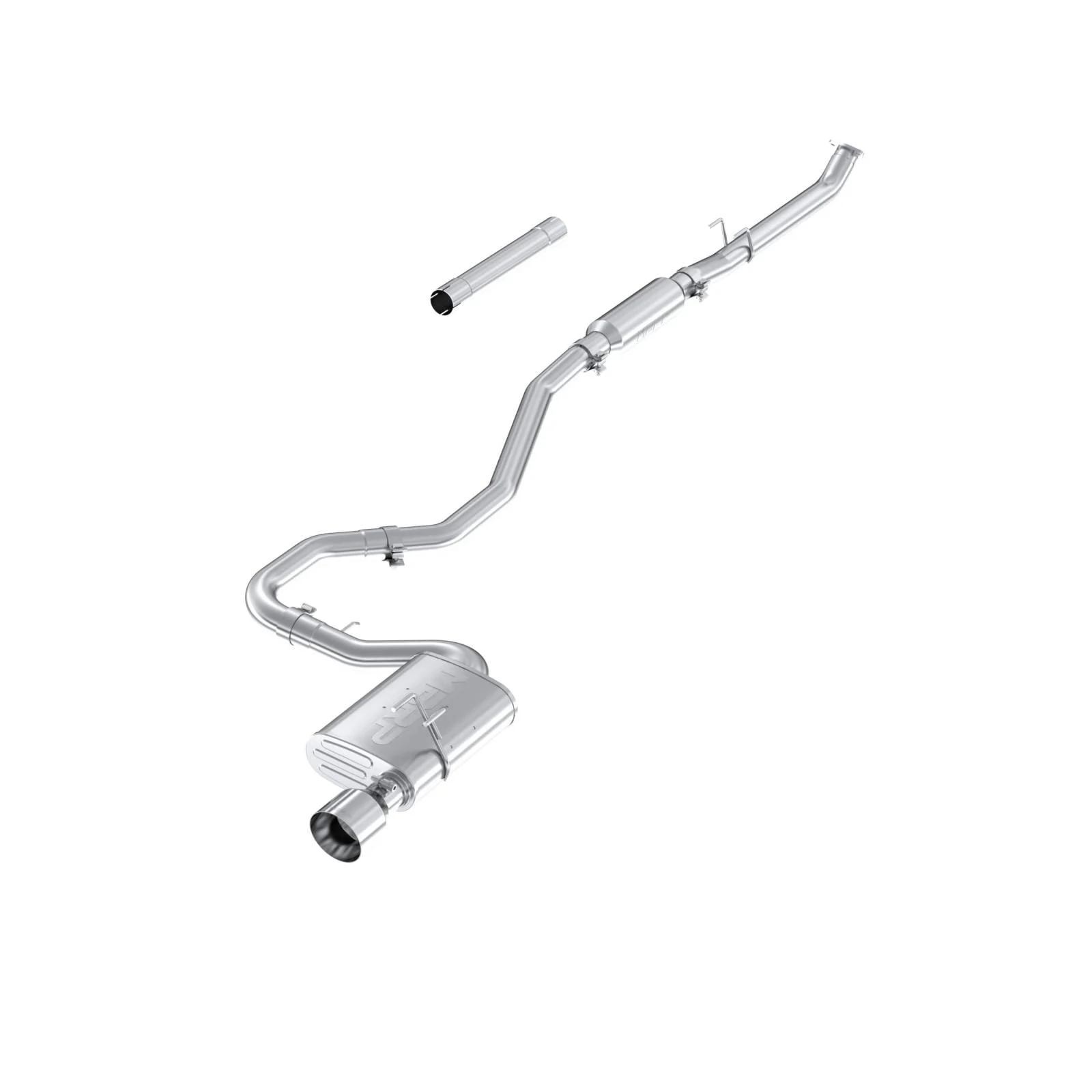 MBRP S4905AL - 22-Present Honda Civic, Sedan Sport 2.0L Armor Lite 2.5-Inch Cat-Back Exhaust with Tip, Tour Profile,