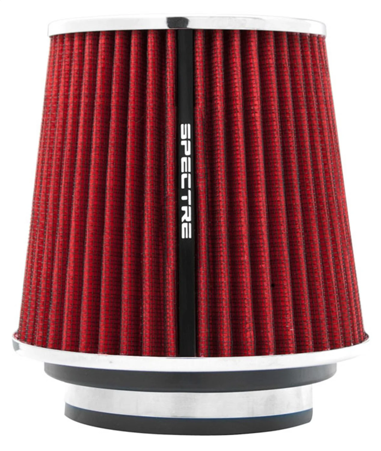 Spectre 8132 - Adjustable Conical Air Filter 5-1/2in. Tall (Fits 3in. / 3-1/2in. / 4in. Tubes) - Red