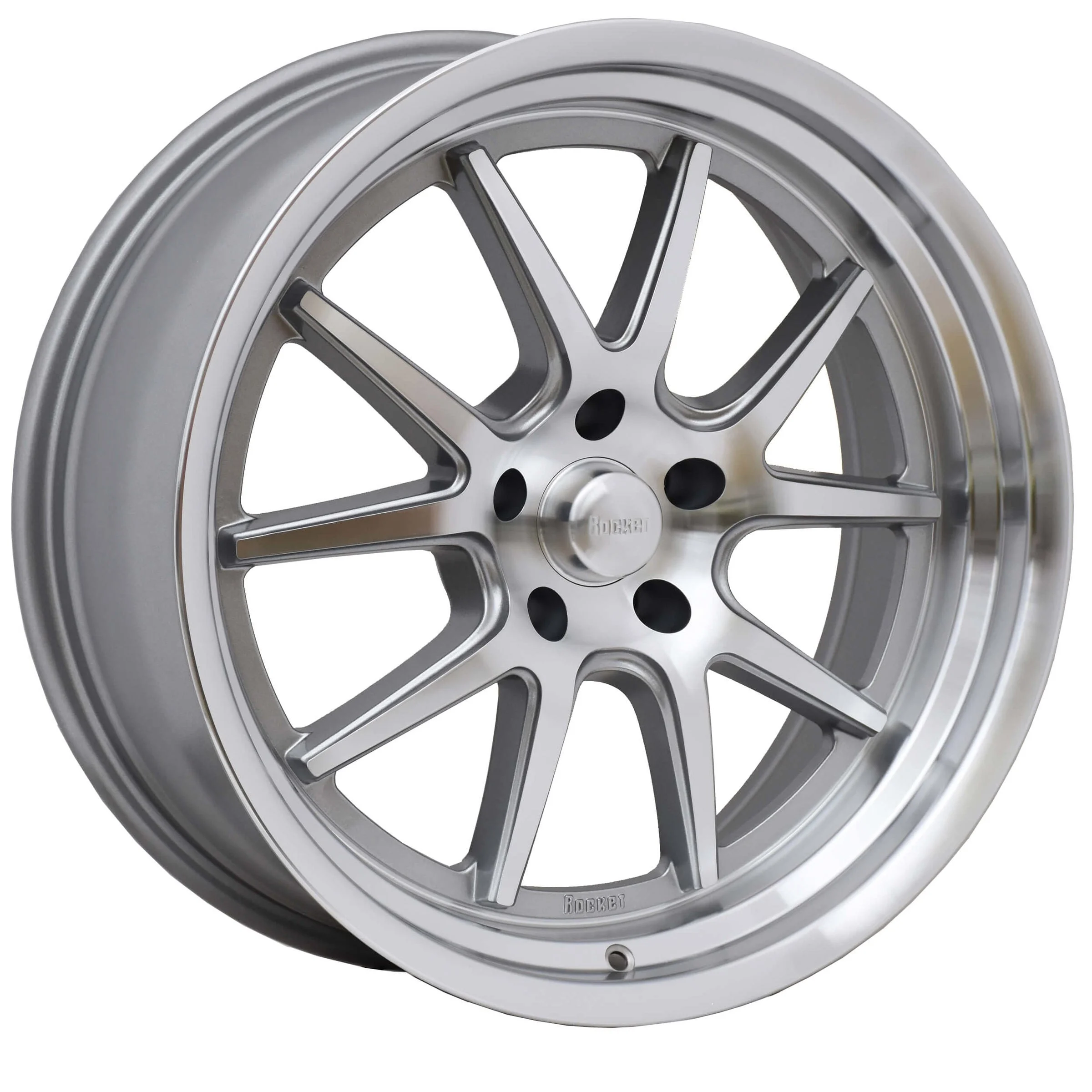 Rocket Racing Wheels TTR19-2857345 - TTR19 Attack - Titanium/Machined
