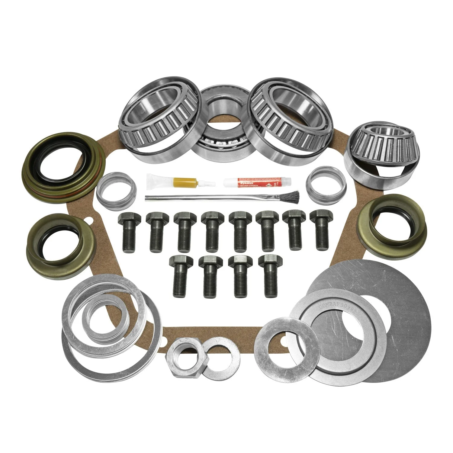 Yukon Gear YK D60-F - Master Overhaul Kit For Dana 60 And 61 Front Differential D60 & D61 Front Master Overhaul Kit (Incl Common Inner Axle Seals)