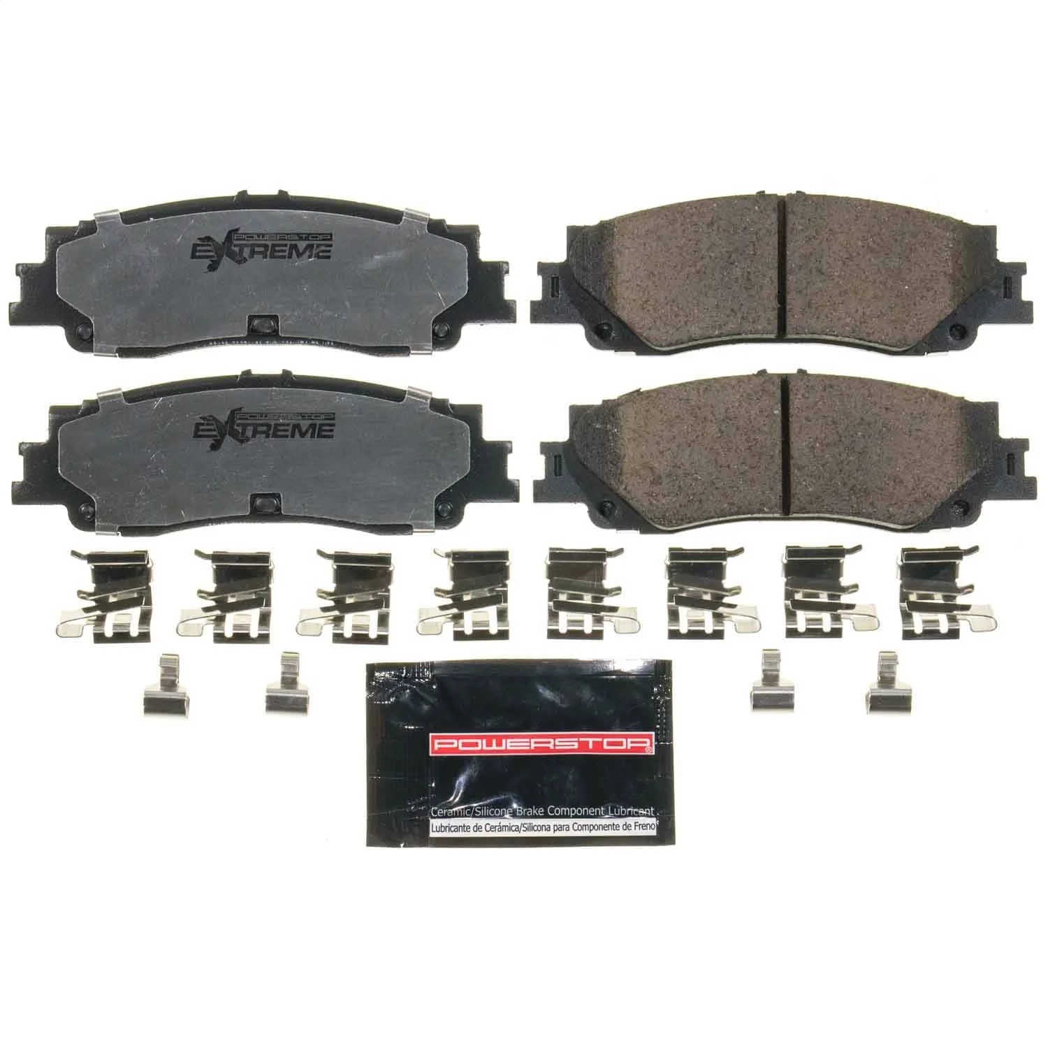 PowerStop Z36-2439 - Power Stop 2022 Lexus LX600 Rear Z36 Truck & Tow Brake Pads w/Hardware