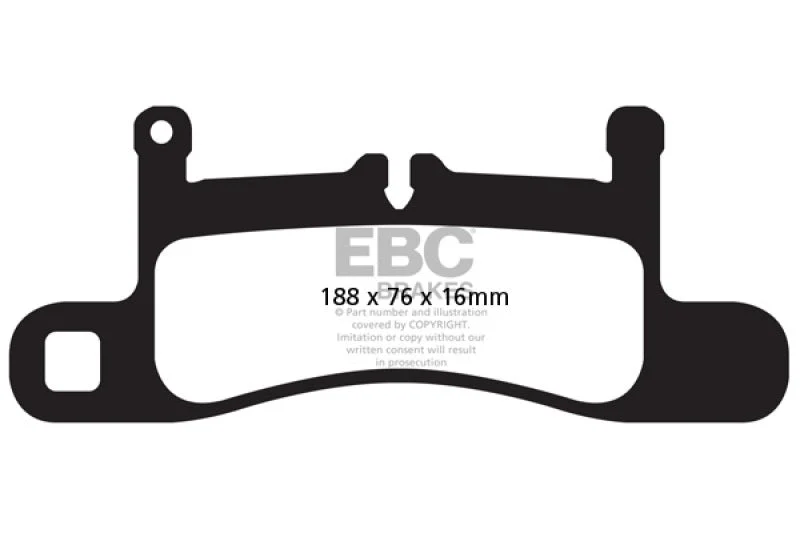 EBC - Rear Yellowstuff Pad PN DP42098R
