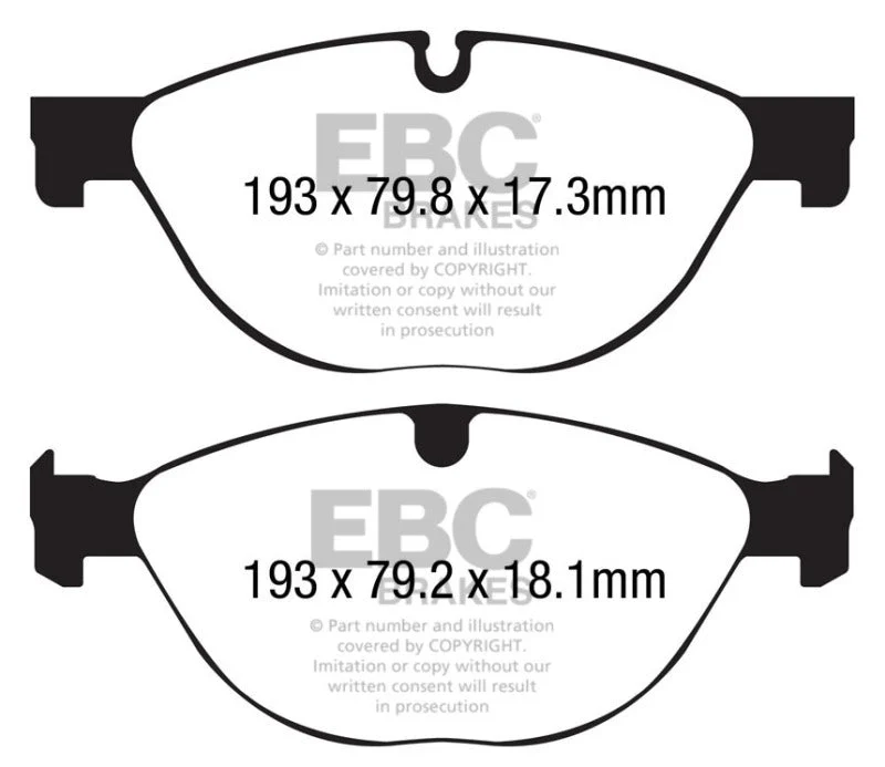 EBC - Front Yellowstuff Pad PN DP42191R