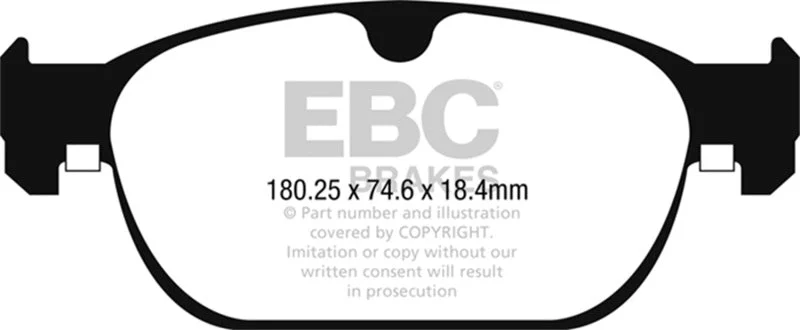 EBC - Front Yellowstuff Pad PN DP42260R