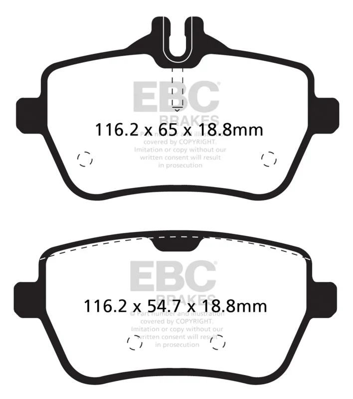 EBC - Rear Redstuff Pad PN DP32180C