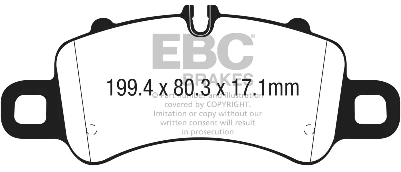 EBC - Front Yellowstuff Pad PN DP42307R