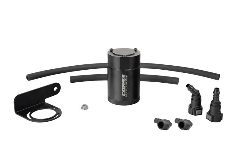 Corsa 2019-2025 Silverado/Sierra & 2021-2025 Tahoe/Suburban/Yukon/Denali Aluminum Oil Catch Can