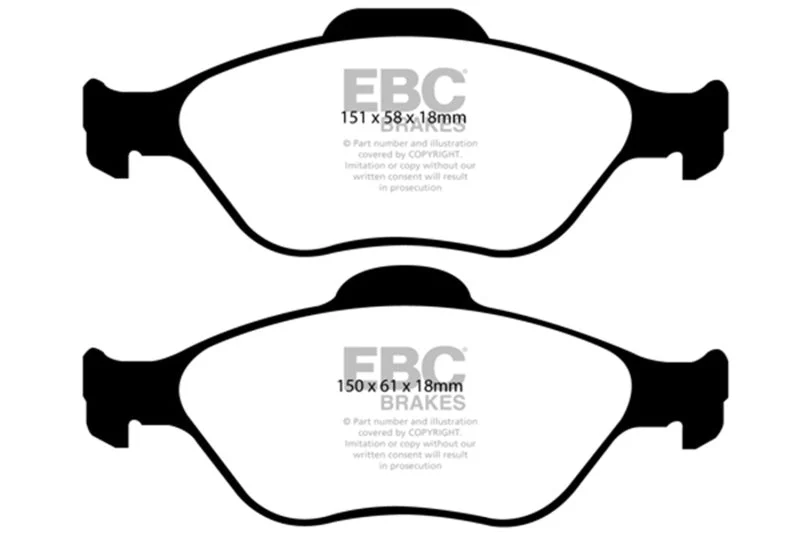 EBC - Front Greenstuff Pad PN DP2197/2