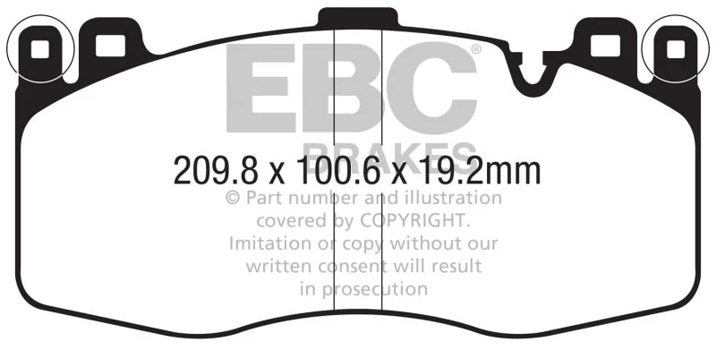 EBC - Front Bluestuff Pad PN DP52370NDX
