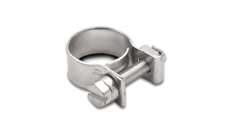 Vibrant Fuel Injector Style Mini Hose Clamps 9-11mm clamping range Pk of 10 Zinc Plated Mild Steel