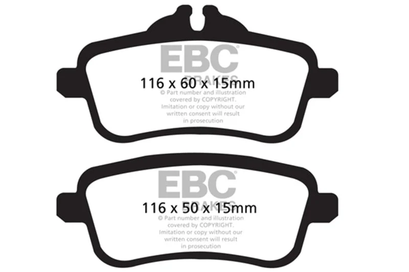 EBC Ultimax2 Low Dust Street - Rear Ultimax 2 Pad PN UD1630