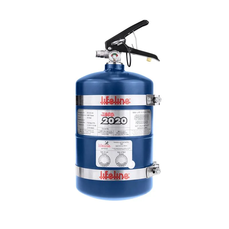 Lifeline Zero 2020 FIA 3-Liter AFFF Fire Marshal Mechanical (Bottle Only)