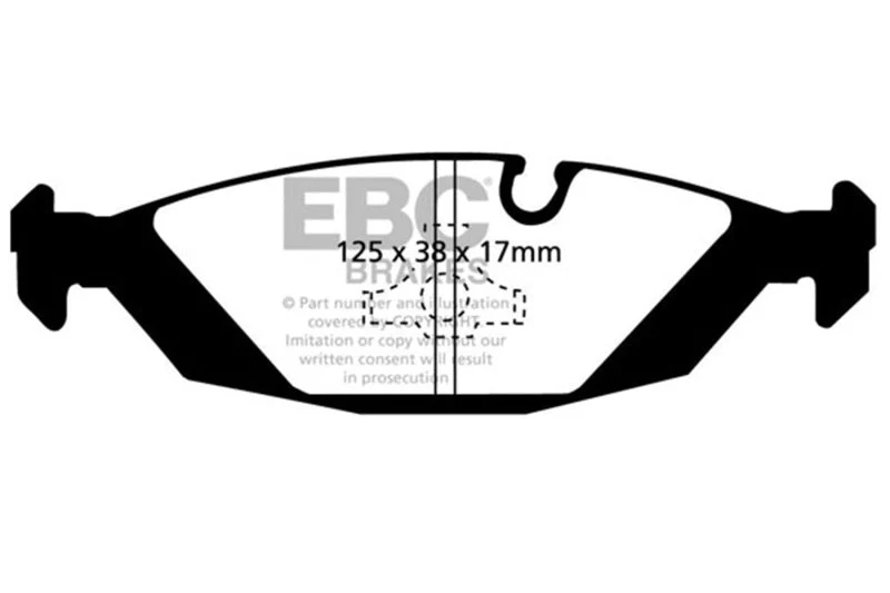 EBC - Rear Yellowstuff Pad PN DP4447R
