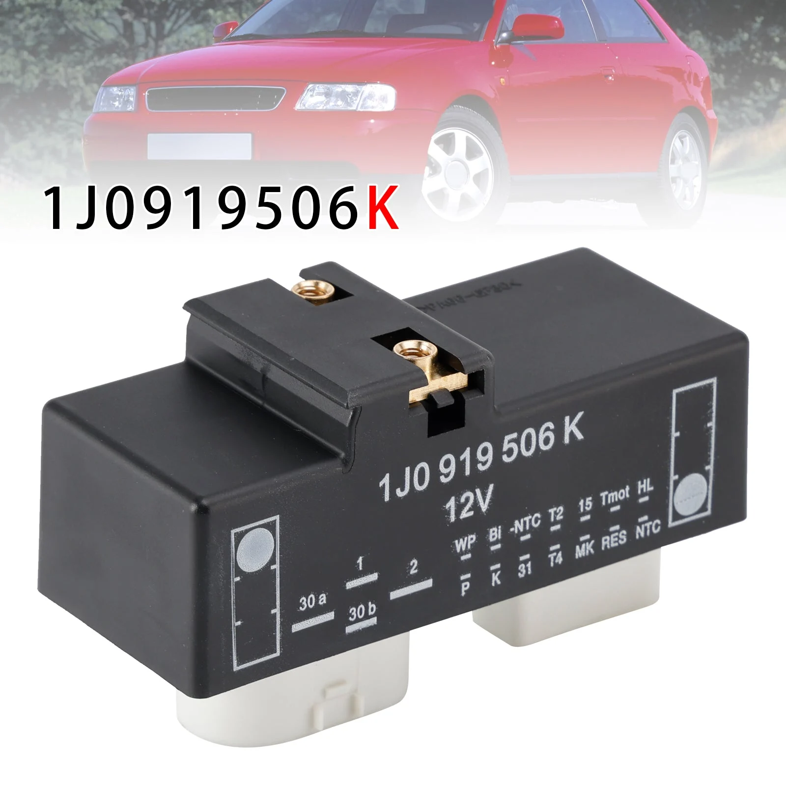 Radiator Fan Control Module For VW Golf IV New Beetle Audi TT A3 Seat 1J0919506K