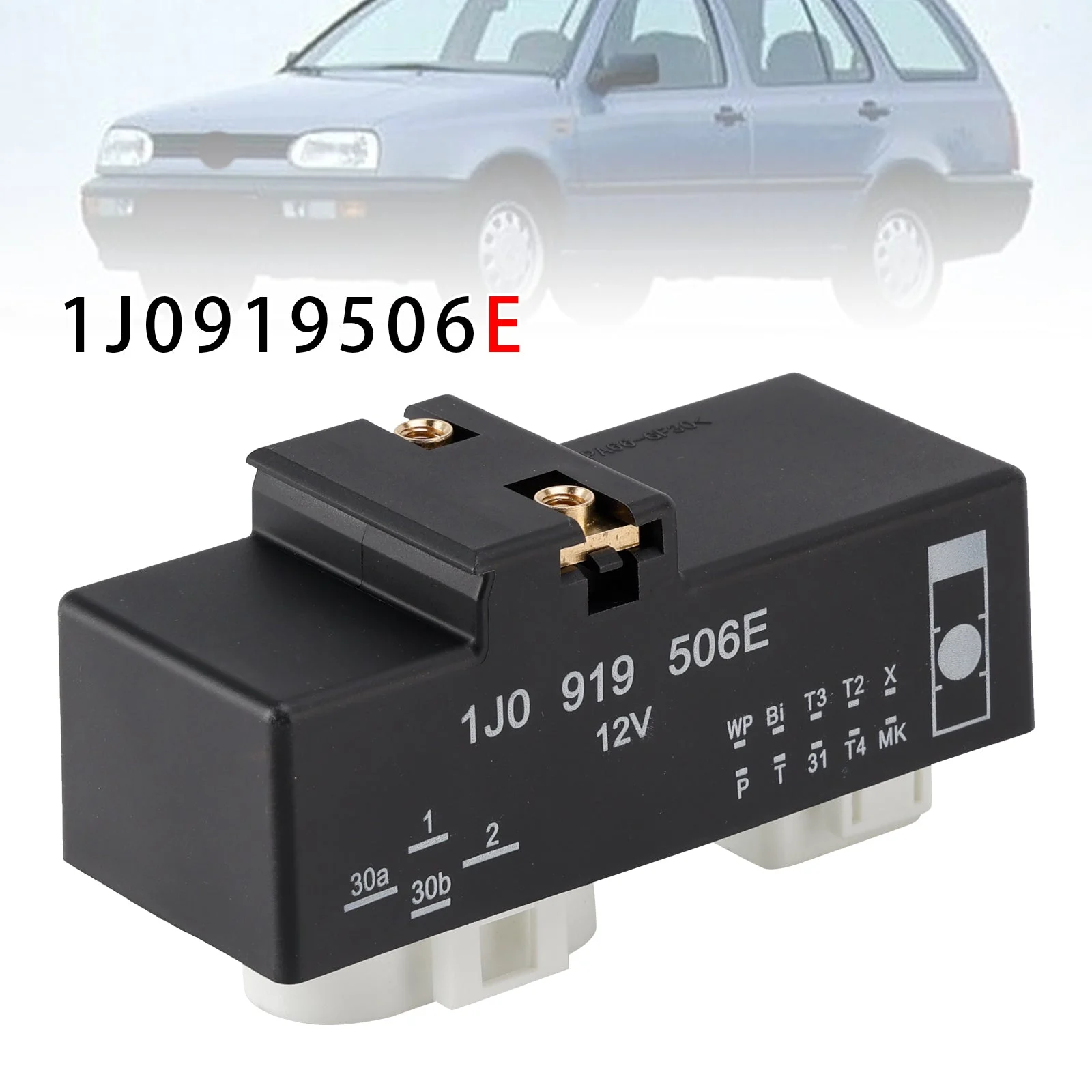 Radiator Fan Control Module For VW Golf III IV Bora Audi A3 1J0919506E