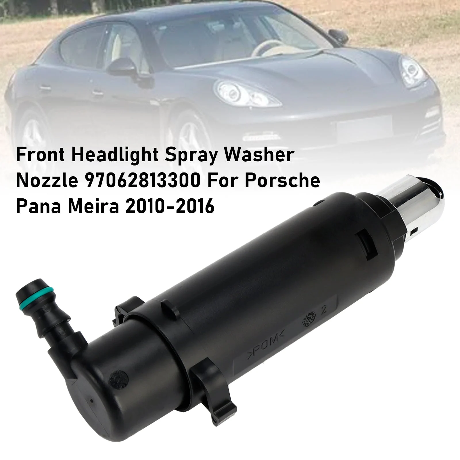 Front Headlight Spray Washer Nozzle 97062813300 For Porsche Pana Meira 10-16