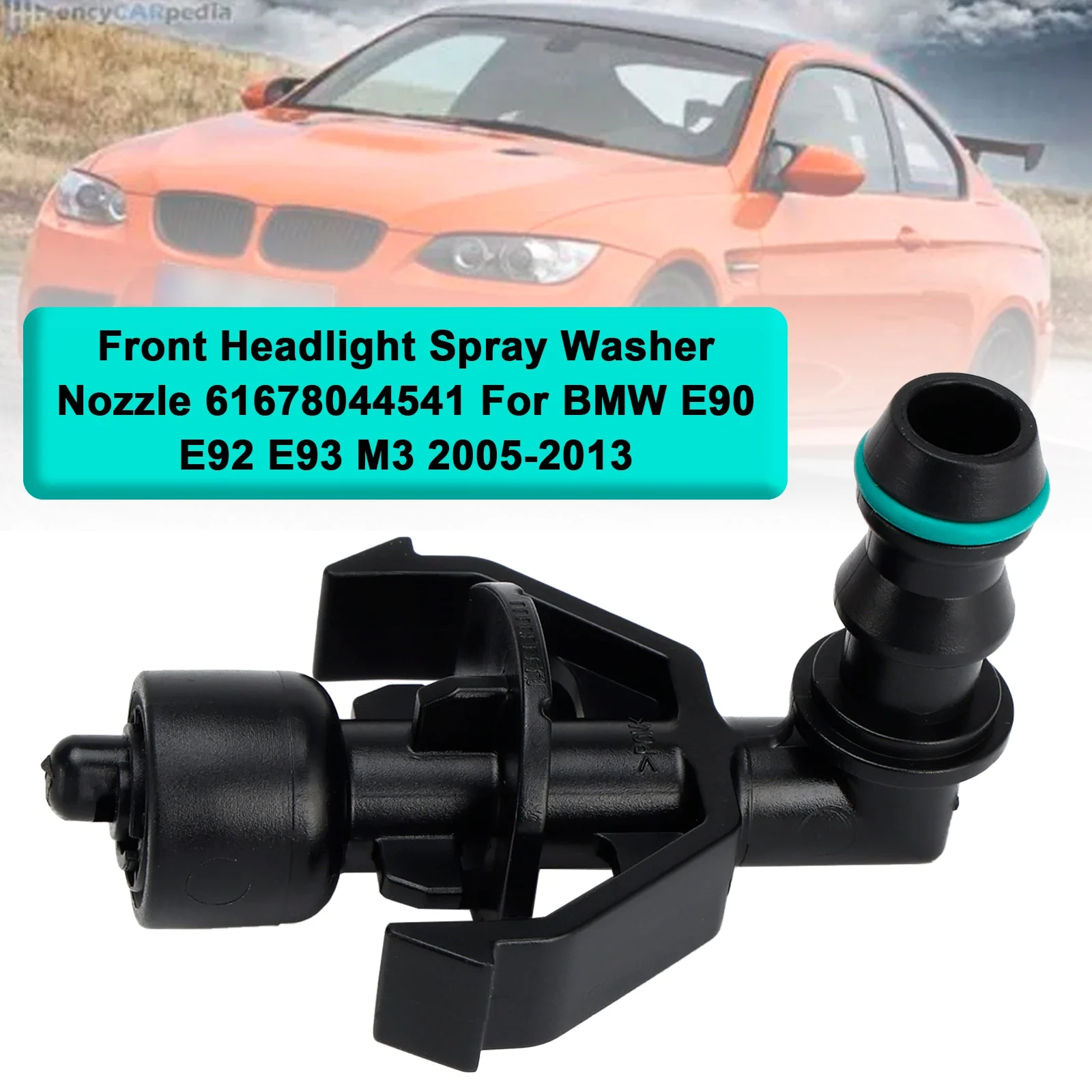 Front Headlight Spray Washer Nozzle 61678044541 For BMW M3 2005-2013
